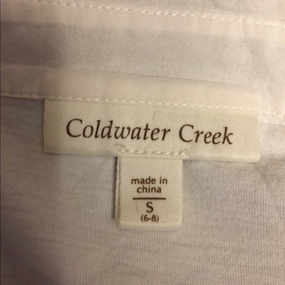 3/$12 Coldwater Creek Button Down Shirt - Picture 4 of 4